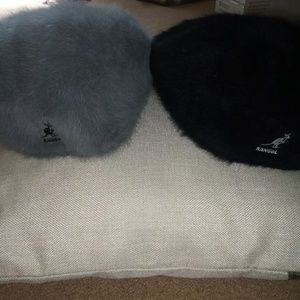 NWT Bundle 2 Kangol real rabbit fur hats